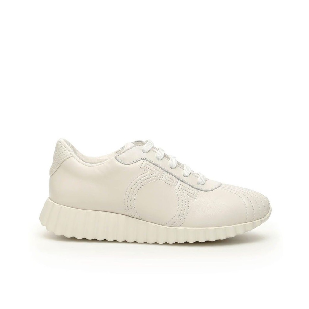 SALVATORE FERRAGAMO Mompeo Sneakers White
